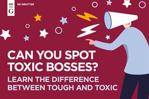 graphic promoting title "are tough bosses the best leaders"