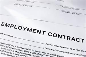 written employment contract