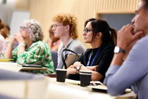 Students in a lecture