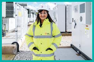 San Johal EDF in high vis jacket