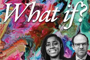 WHat if podcast logo