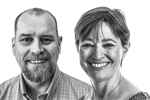 Dominic Ashley-Timms and Laura Ashley-Timms