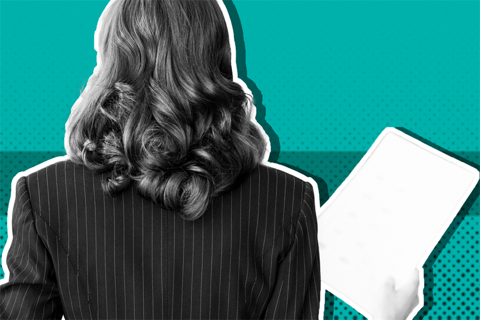 Person holding papers