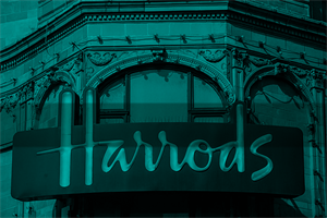 Harrods shopfront
