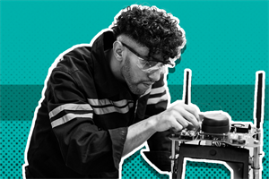 engineering industry developer at work 