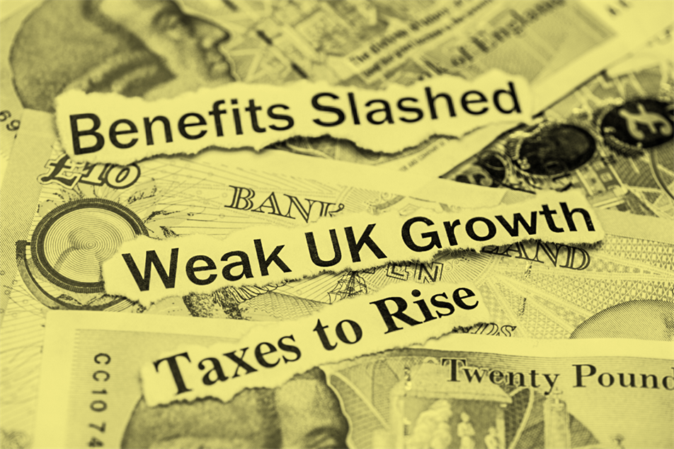 Messages on a pile of bank notes