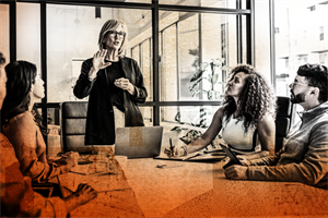 People in a meeting room