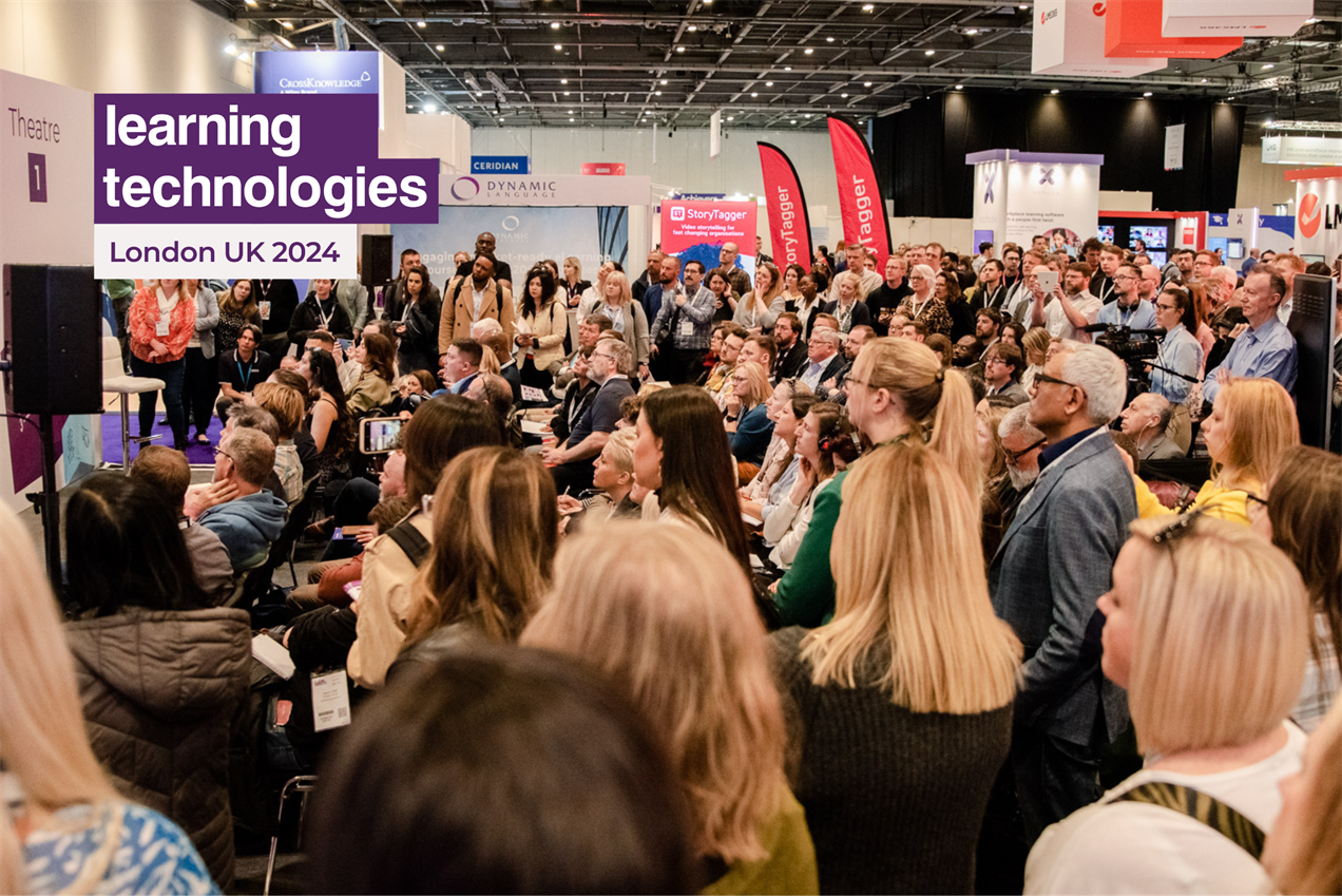 people in exhibition hall