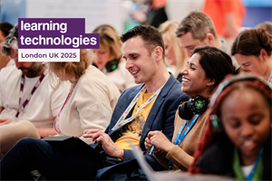 Image of happy conference attendees